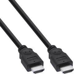 HDMI Kabel, HDMI-High Speed, Stecker / Stecker, schwarz, 5m