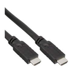 HDMI Kabel, HDMI-High Speed, Stecker / Stecker, schwarz, 10m