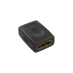 HDMI Adapter, HDMI A Buchse / Buchse, vergoldete Kontakte, 4K2K