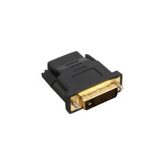 HDMI-DVI Adapter, HDMI Buchse auf DVI Stecker, vergoldete...