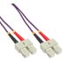 LWL Duplex Kabel, SC/SC, 50/125&micro;m, OM4, 3m