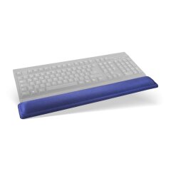 Tastatur-Pad, blau, Gel Handballenauflage, 464x60x23mm