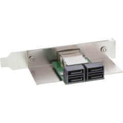 SAS Slotblech PCI + 50p Centr., ext. SFF-8088 (TARGET...