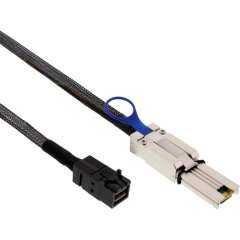 Mini SAS HD Kabel, SFF-8643 zu SFF-8088, 1m