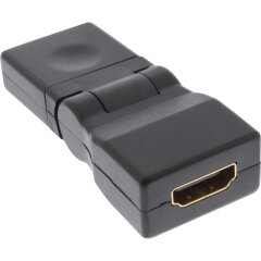 HDMI Adapter flexibel, HDMI A Buchse/Buchse, 4K2K kompatibel, vergoldete Kontakte