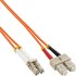 LWL Duplex Kabel, LC/SC, 50/125&micro;m, OM2, 0,5m