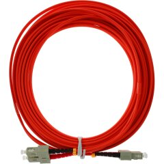LWL Duplex Kabel, SC/SC, 50/125µm, OM2, 25m
