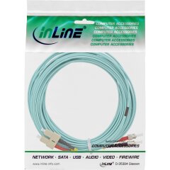 LWL Duplex Kabel, SC/ST, 50/125µm, OM3, 7,5m
