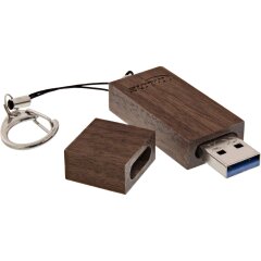 woodstick USB 3.0 Speicherstick, Walnuss Holz, 64GB