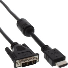 HDMI-DVI Adapterkabel, 19pol Stecker auf 18+1 Stecker,...
