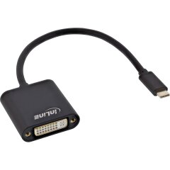 USB Display Konverter, USB Typ-C Stecker zu DVI Buchse...
