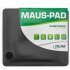 Maus-Pad Premium Kunstleder, schwarz, 255x220x3mm