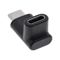 USB 3.2 Adapter, Typ C Stecker an C Buchse, oben/unten gewinkelt (Gen.2)