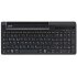 4in1 Bluetooth Aluminium Tastatur mit Nummernpad, f&uuml;r bis zu 4 Bluetooth-Ger&auml;te, schwarz