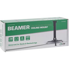 Basic Beamer Deckenhalterung, 38-58cm, max. 13,5kg