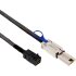 Mini SAS HD Kabel, SFF-8643 zu SFF-8088, 2m