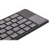 faltbare Bluetooth Tastatur &quot;BT-Pocket&quot;, grau, f&uuml;r bis zu 3 Bluetooth-Ger&auml;te