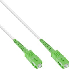 LWL Simplex Kabel, FTTH, SC/APC 8&deg; zu SC/APC 8&deg;, 9/125&micro;m, OS2, 50m