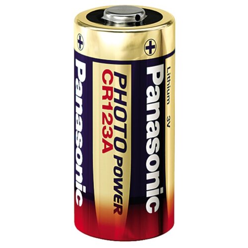 Panasonic Photo Power CR123A, Lithium Batterie, 3V