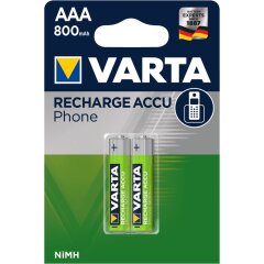 VARTA Phone Power, AAA (Micro)/HR03 (58398), 800 mAh