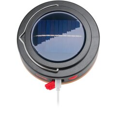 LED-Solar-Campinglampe mit IR-Fernbedienung