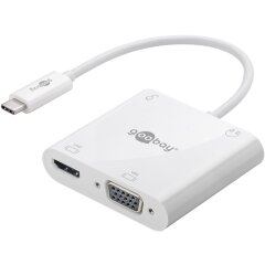 USB-C™ Multiport-Adapter HDMI™+VGA+PD 100 W 1...