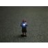 Fotograf mit LED Blitz Beleuchtung H0 - alte Frau