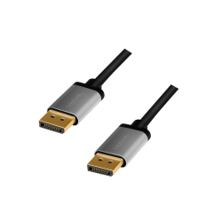 DisplayPort-Kabel, DP/M zu DP/M, 4K/60 Hz, Alu,...