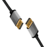 DisplayPort-Kabel, DP/M zu DP/M, 4K/60 Hz, Alu, schwarz/grau, 3 m