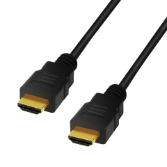 HDMI-Kabel, A/M zu A/M, 8K/60 Hz, schwarz, 1 m