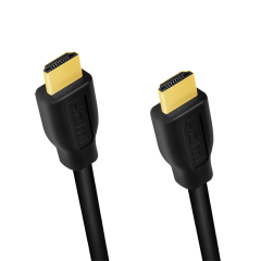 HDMI-Kabel, A/M zu A/M, 4K/60 Hz, CCS, schwarz, 5 m