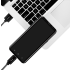 USB 2.0-Kabel, USB-A/M zu Micro-USB/M, Nylon, Alu, schwarz, 1 m