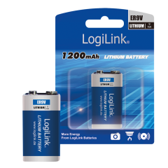 Ultra Power ER9V Lithium Batterie, Block, 9V