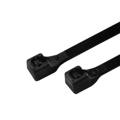 Kabelbinder, PA66, 100 Stk., schwarz, B: 2,5 mm, L: 100 mm