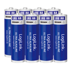 Ultra Power AA Alkaline Batterie, LR6, Mignon, 1.5V, 8er...