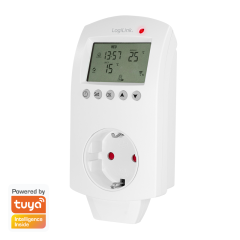 Wi-Fi Smart Thermostatsteckdose 1-fach (CEE7/3), Tuya...