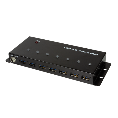 USB 3.0 Hub, 7-Ports, Industrieausf&uuml;hrung