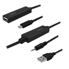 USB 2.0 Type-C Kabel, C/M zu USB-A/F, Verstärker,...