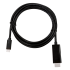USB 3.2 Gen1 Type-C Kabel, C/M zu HDMI-A/M, 4K/60 Hz, schwarz, 1,8 m