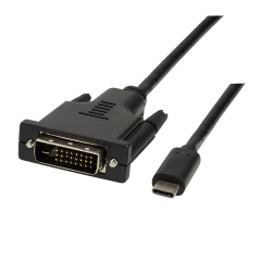 USB 3.2 Gen1 Type-C Kabel, C/M zu DVI-D/M, 1080p,...