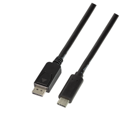 USB 3.2 Gen1 Type-C Kabel, C/M zu DP/M, 4K/120 Hz,...
