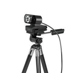 Pro Full-HD-USB-Webcam mit Mikrofon