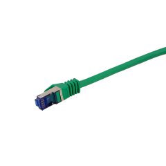 Patchkabel Ultraflex, Cat.6A, S/FTP, grün, 0,25 m