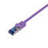 Patchkabel Ultraflex, Cat.6A, S/FTP, violett, 0,25 m