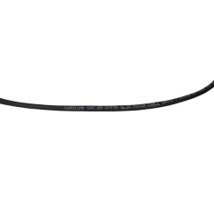 Patchkabel SlimLine, Ultraflex, Cat.6A, U/FTP, schwarz, 0,3 m