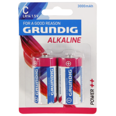 Baby-Batterie GRUNDIG Alkaline, 1,5V, Typ C/LR14,...