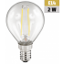 LED Filament Tropfenlampe McShine Filed, E14, 2W, 260 lm, warmwei&szlig;, klar