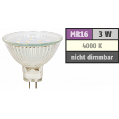 LED-Strahler McShine ET10, MR16, 3W, 300 lm,...