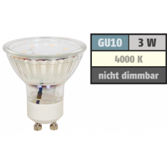 LED-Strahler McShine ET10, GU10, 3W, 300 lm,...