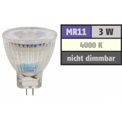 LED-Strahler McShine MCOB MR11 / G4, 3W, 250 lm,...